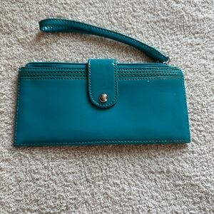 HOBO Teal Wristlet